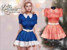 Kaithleen's Carol Sunday School Dress - Sunset