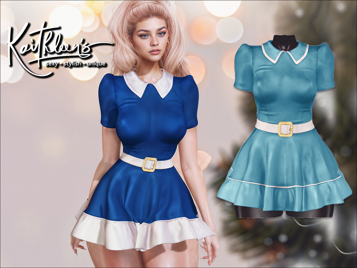 Kaithleen's Carol Sunday School Dress - Mint