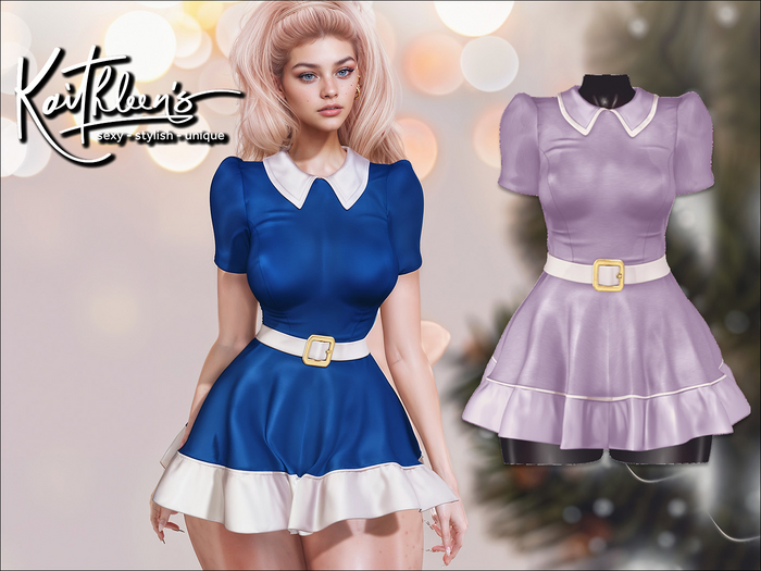 Kaithleen's Carol Sunday School Dress - Lavender
