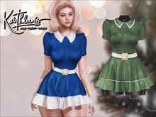Kaithleen's Carol Sunday School Dress - Green