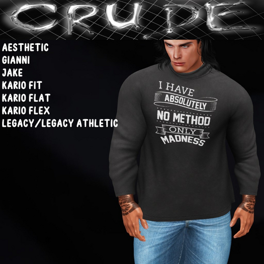 I have absolutely no method only MADNESS Men's Turtle (MTN) <Wear Me>