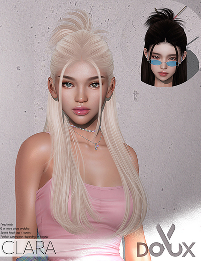 DOUX - Clara hairstyle [BLOGGER PACK]