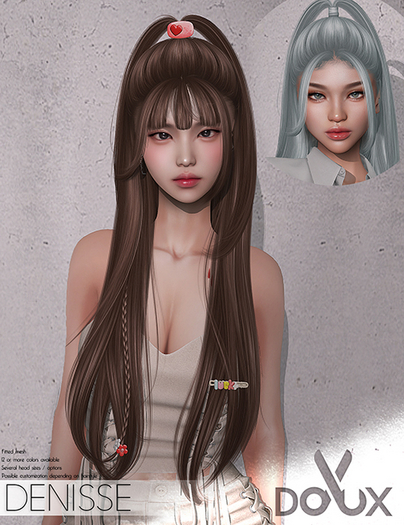 DOUX - Denisse hairstyle [BLOGGER PACK]