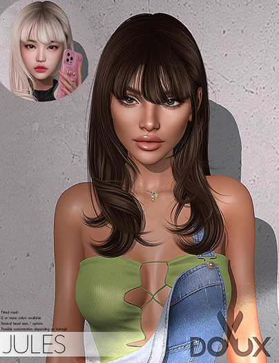 DOUX - Jules hairstyle [BLOGGER PACK]