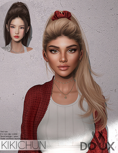 DOUX - Kikichun hairstyle [BLOGGER PACK]