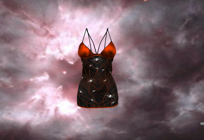 Spider Cami (Orange)