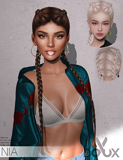 DOUX - Nia hairstyle [BLOGGER PACK]