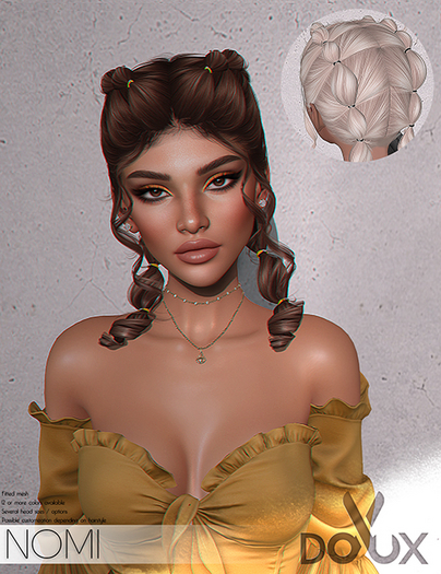 DOUX - Nomi hairstyle [BLOGGER PACK]
