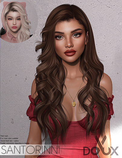 DOUX - Santorinni hairstyle [BLOGGER PACK]