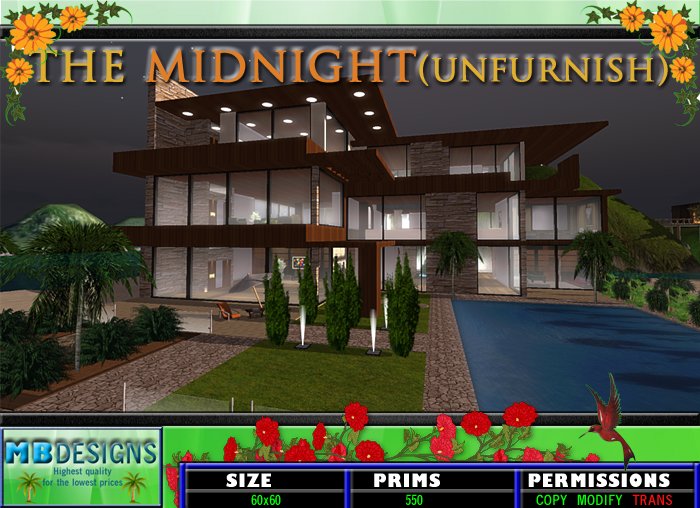 Midnight Mansion (Unfurnished)