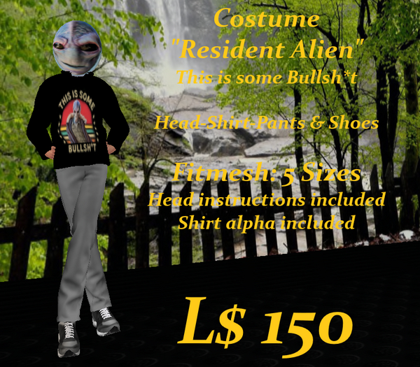 Costume-Alien Resident