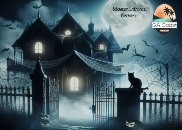 GA COAST - Halloween Entrance Backdrop  - UNPACK HUD