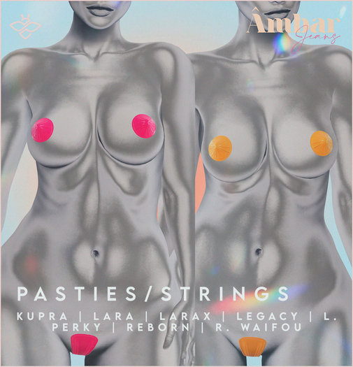 AMBAR BEAUTY - PASTIES/STRINGS BASIC PACK (UNPACKER)