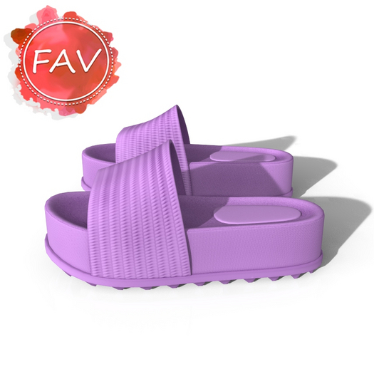 Lilac Slippers