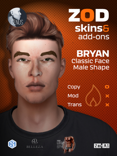 ZOD_GENUS Shape for Classic Face - Bryan