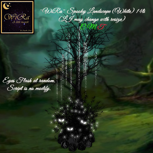 ~WiRa~ Spooky Landscape (White) BOX