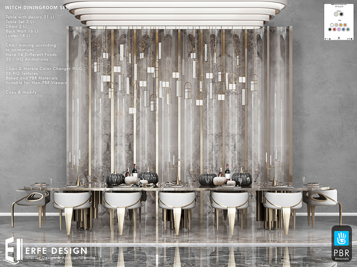 Witch Diningroom Set PBR [Erfe Design] *