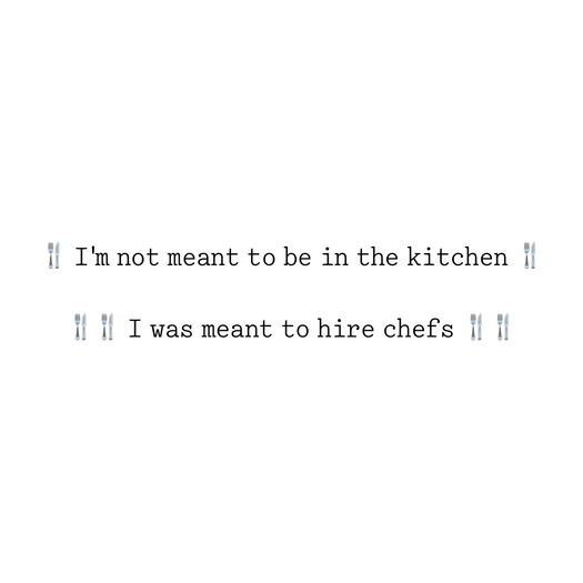 Meant To Hire Chefs - COMEDY - BEACH BAR
