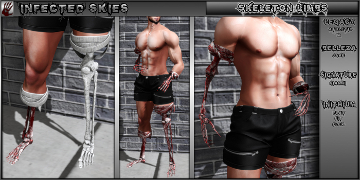 *IS* Skeleton Limbs Male 