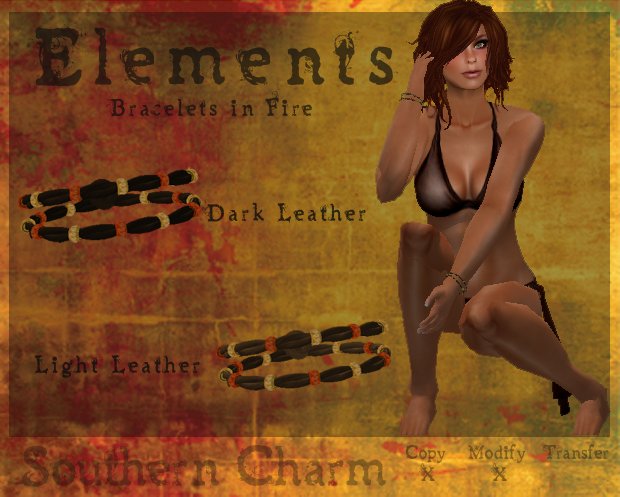 {SC} Elements Bracelet in Fire *Boxed*