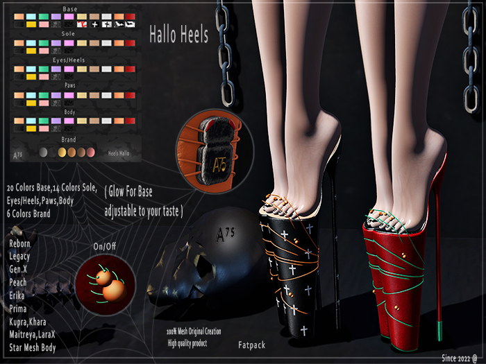 : A75 : Hallo Heels With Hud Fatpack