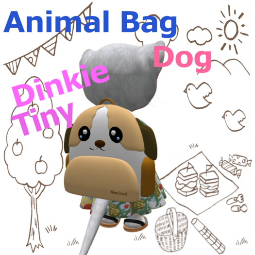 [TL] Animal Bag Dog Dinkie Box