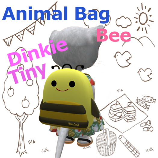 [TL] Animal Bag Bee Dinkie Box