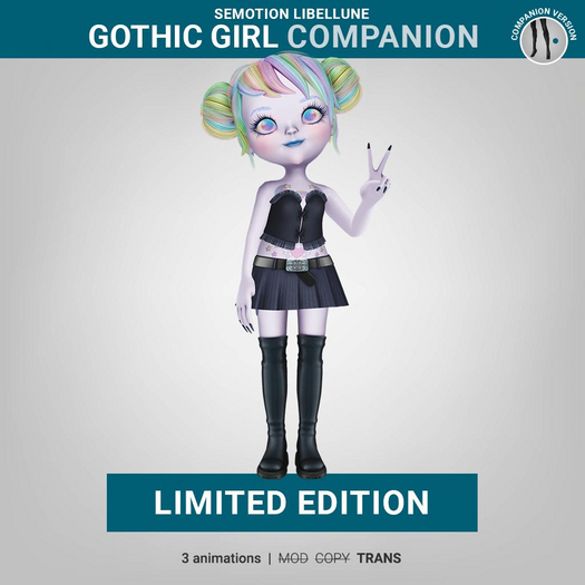 SEmotion Libellune Gothic Girl Companion LIMITED
