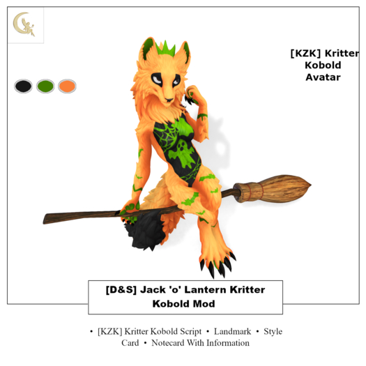 [D&S] Jack 'o' Lantern Kritter Kobold Mod (Touch to Unpacker)