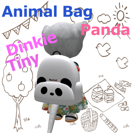 [TL] Animal Bag Panda Dinkie Box