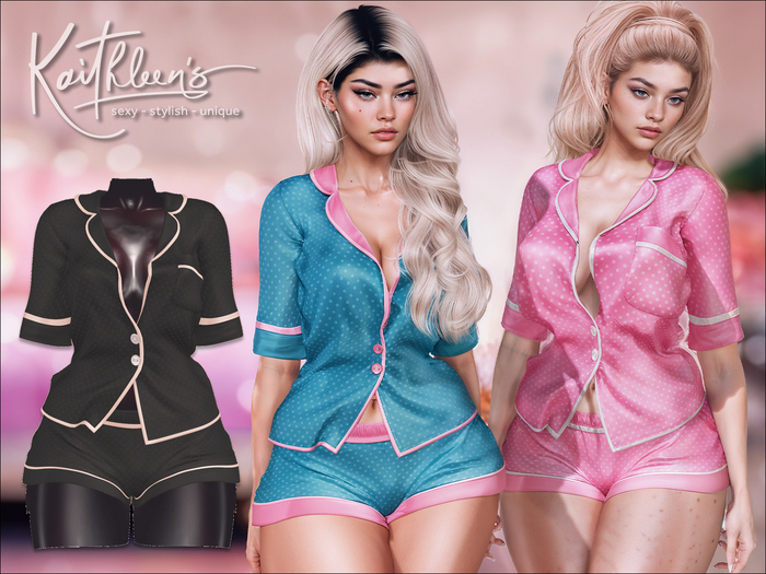 Kaithleen's Cozy Pyjamas - Coal