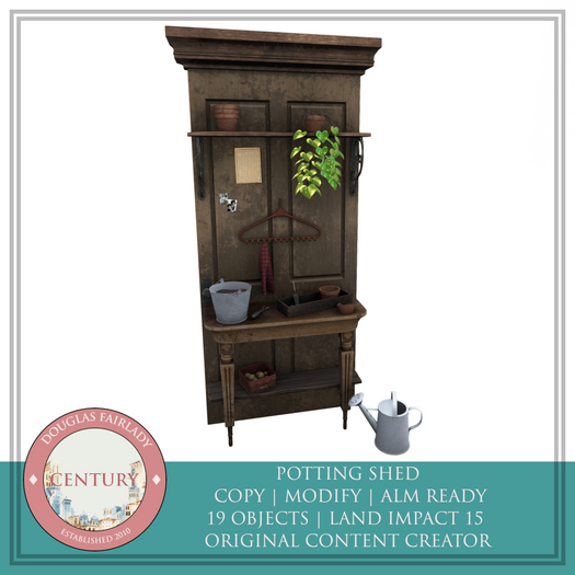 Potting shed - 15 LI - COPY-MOD Link-set