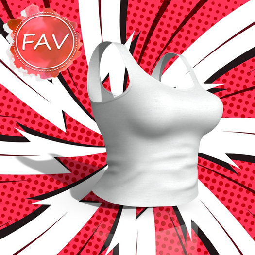 White Tight Top