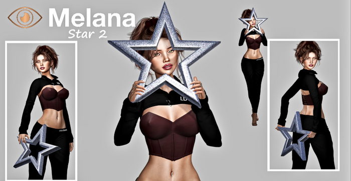 Melana Poses Star 2 