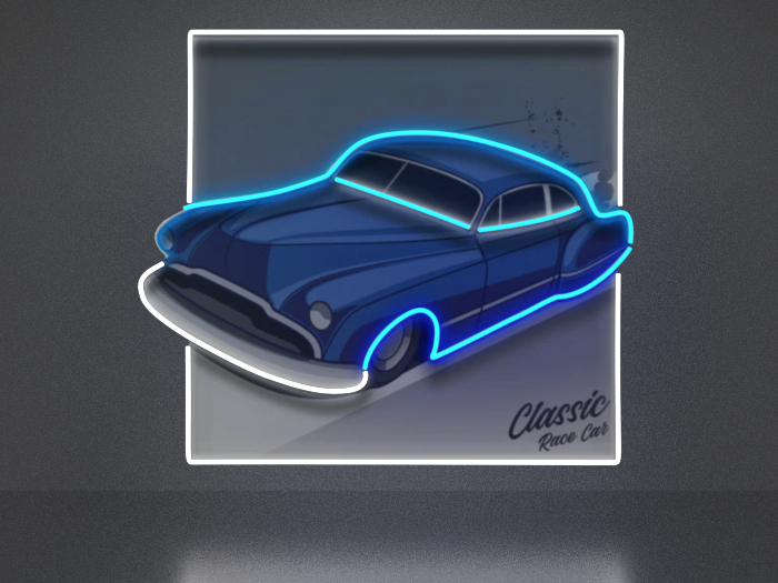 Car 21 Neon picture Full Permission