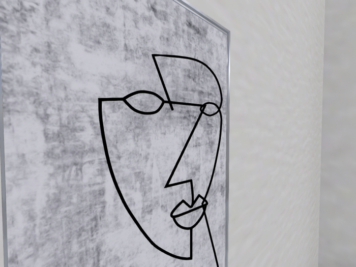 Black Metal Wire Face 2