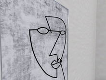 Black Metal Wire Face 2