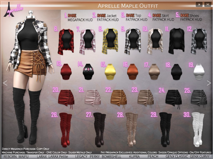 14. Aprelle Maple Top Argyle