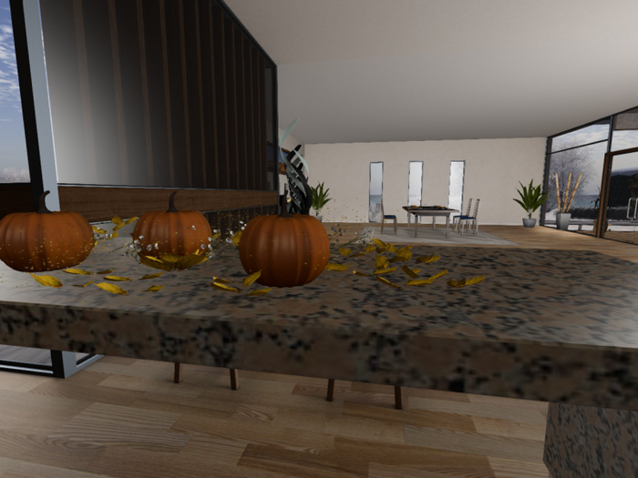 Pumpkin Table Decoration