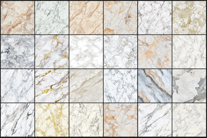 Seamless - Marbles Textures x20