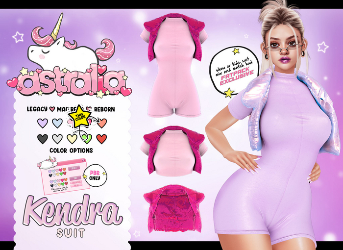 Astralia // Kendra Suit PBR (Tangerine)