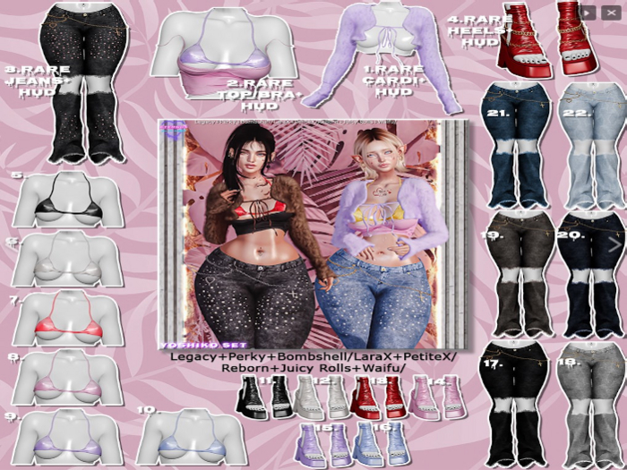 8. [Eternus] Yoshiko Bra (Legacy/Perky/Bombshell)