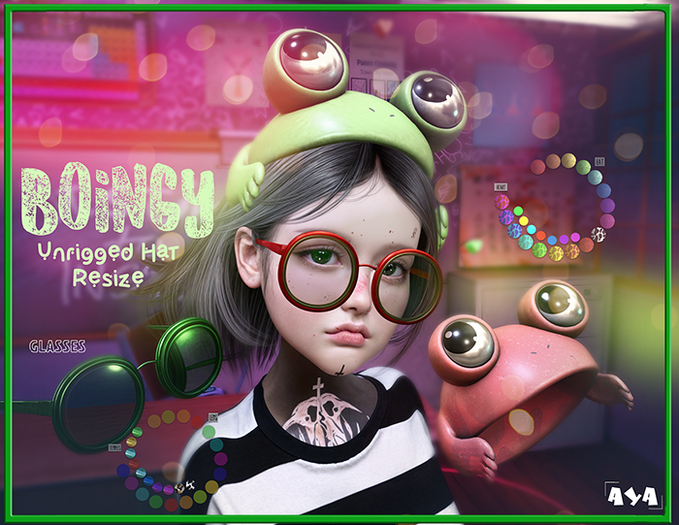 *aya GLASSES AND HAT FATPACK Boingy Unisex
