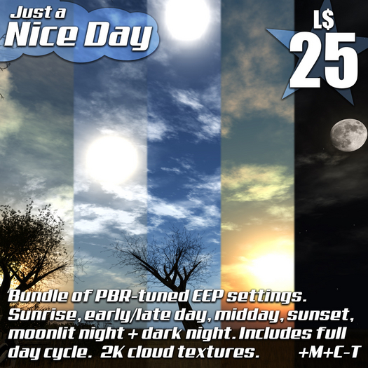 :Frio's: Just a Nice Day [EEP sky set, PBR]