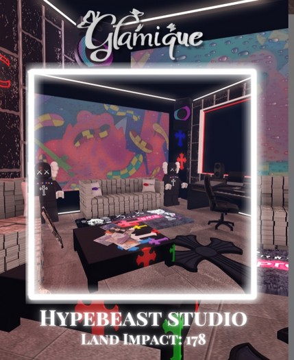 Glamique: Hypebeast Music Studio Premade