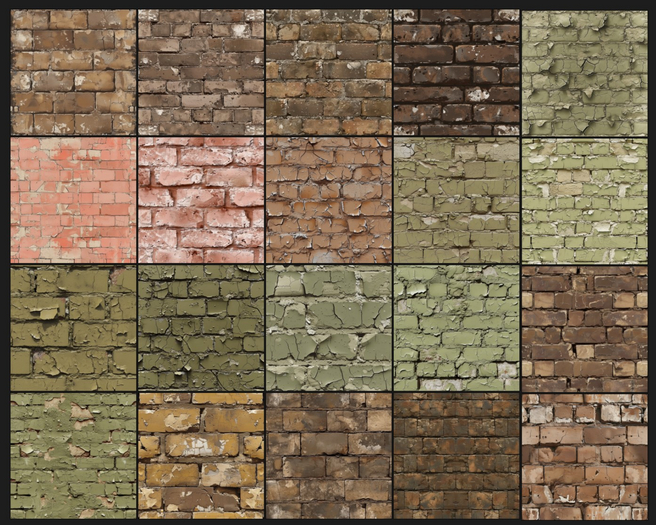Second Life Marketplace - Seamless - Bricks Textures Wall Textures V3 ...