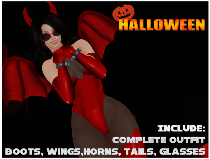 Halloween Costume 04 Red