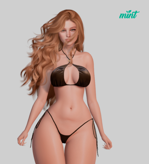 MINT Amanda Bikini Black