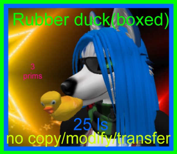 Rubber ducky(boxed)