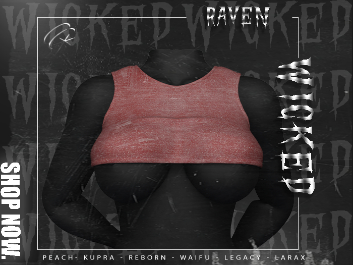 Wicked - Raven Top [Red]